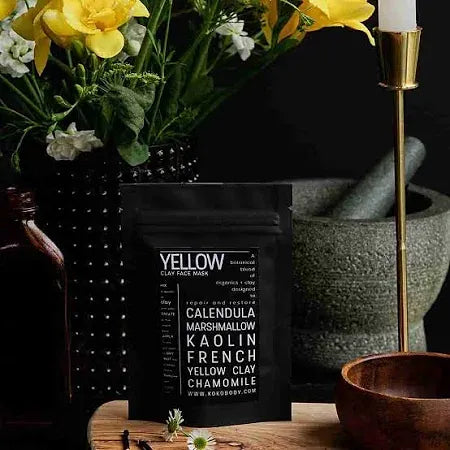 Yellow Clay Mask Calendula and Marshmallow