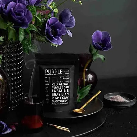 Koko Purple Clay Mask Blackcurrant and Red Algae