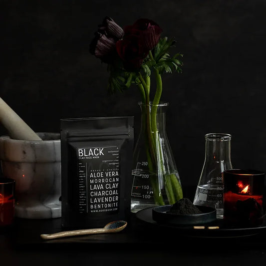 Activated Charcoal and Aloe Vera Clay Mask