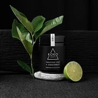 Tahitian Lime + Coconut Fairtrade Sugar Scrub