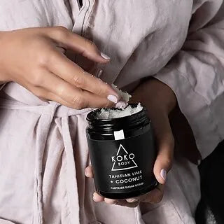 Tahitian Lime + Coconut Fairtrade Sugar Scrub