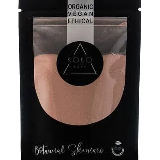 Koko Body Pink Clay Face Mask, Organic, Vitamin C, 50gm